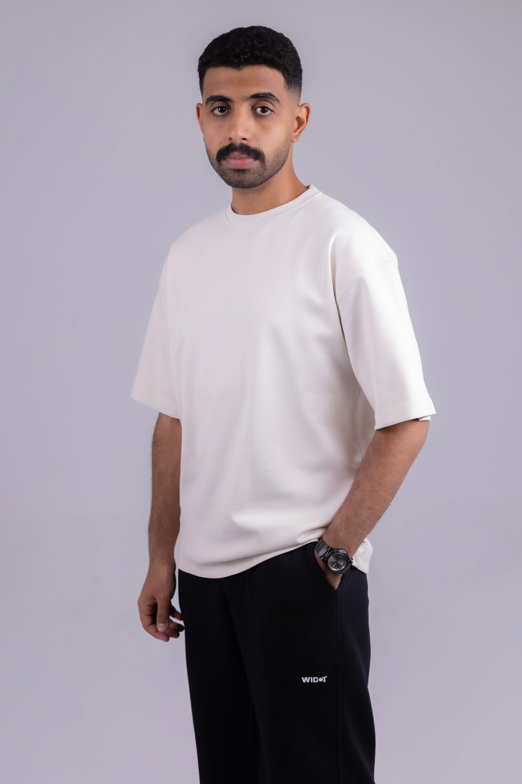 Light cream tee