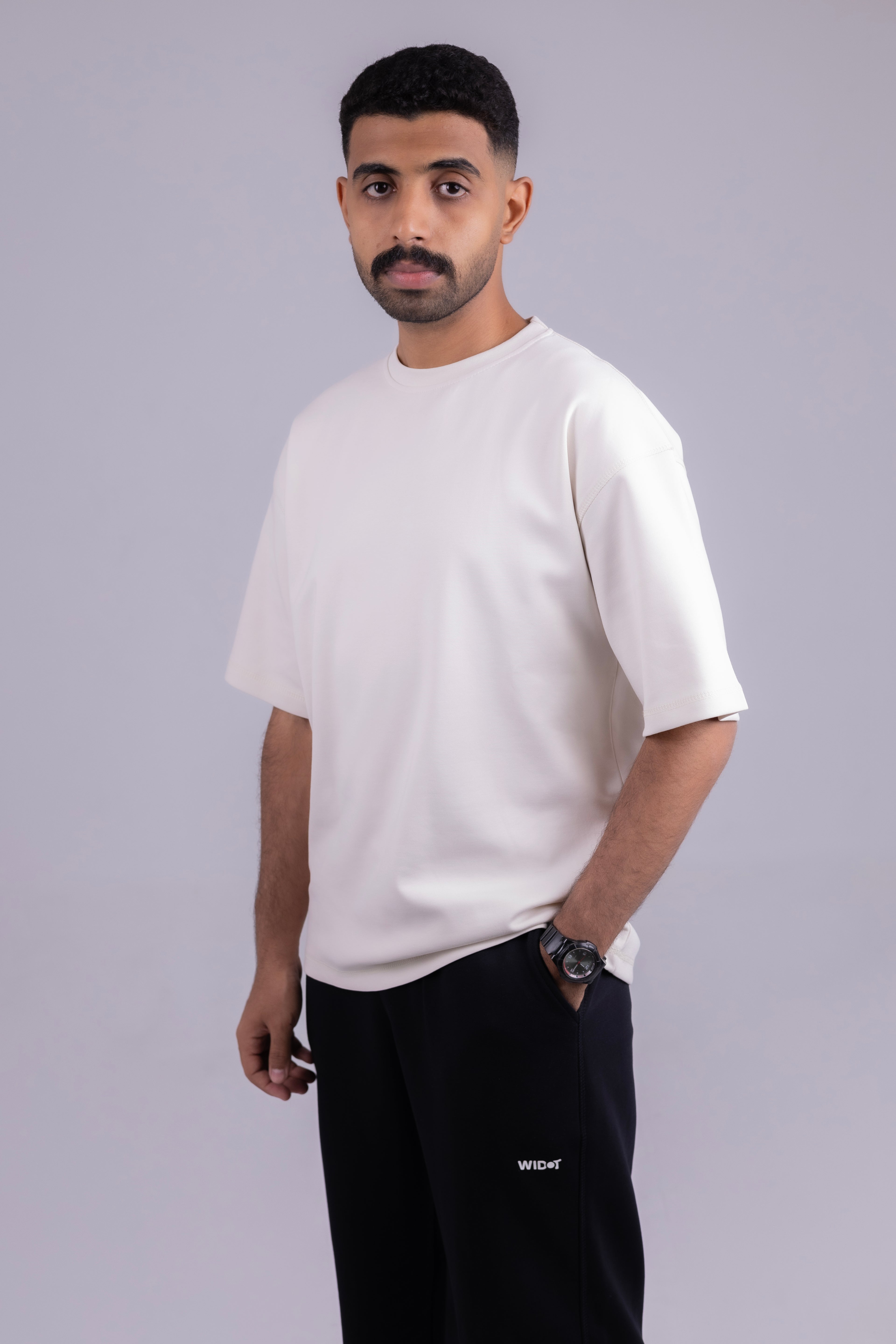Light cream tee