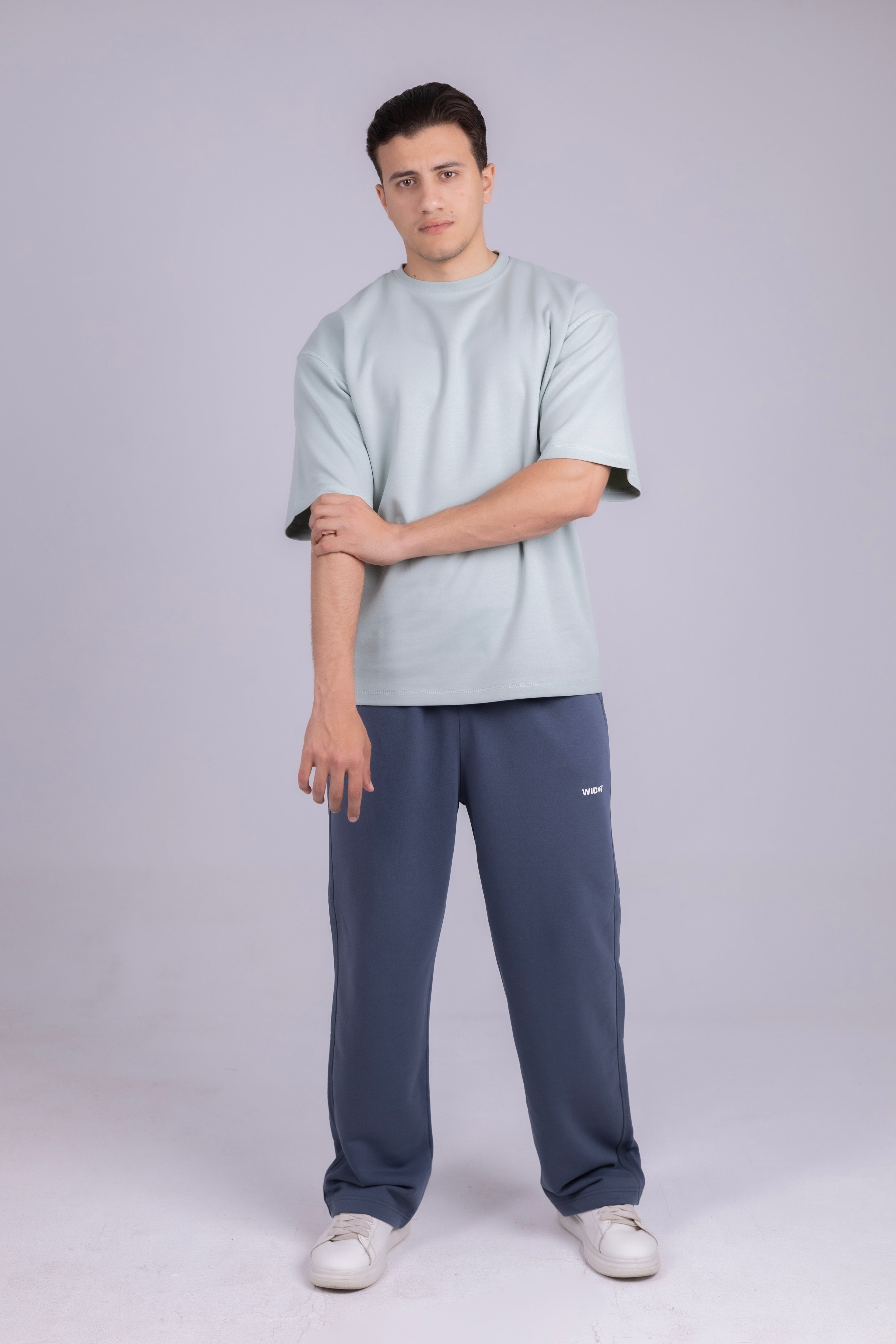 Mint-green tee