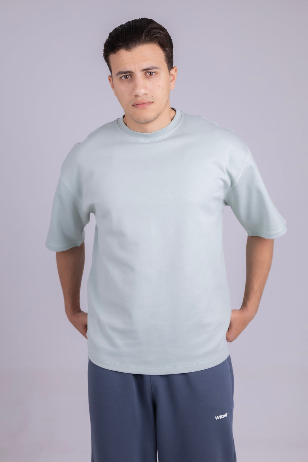 Mint-green tee