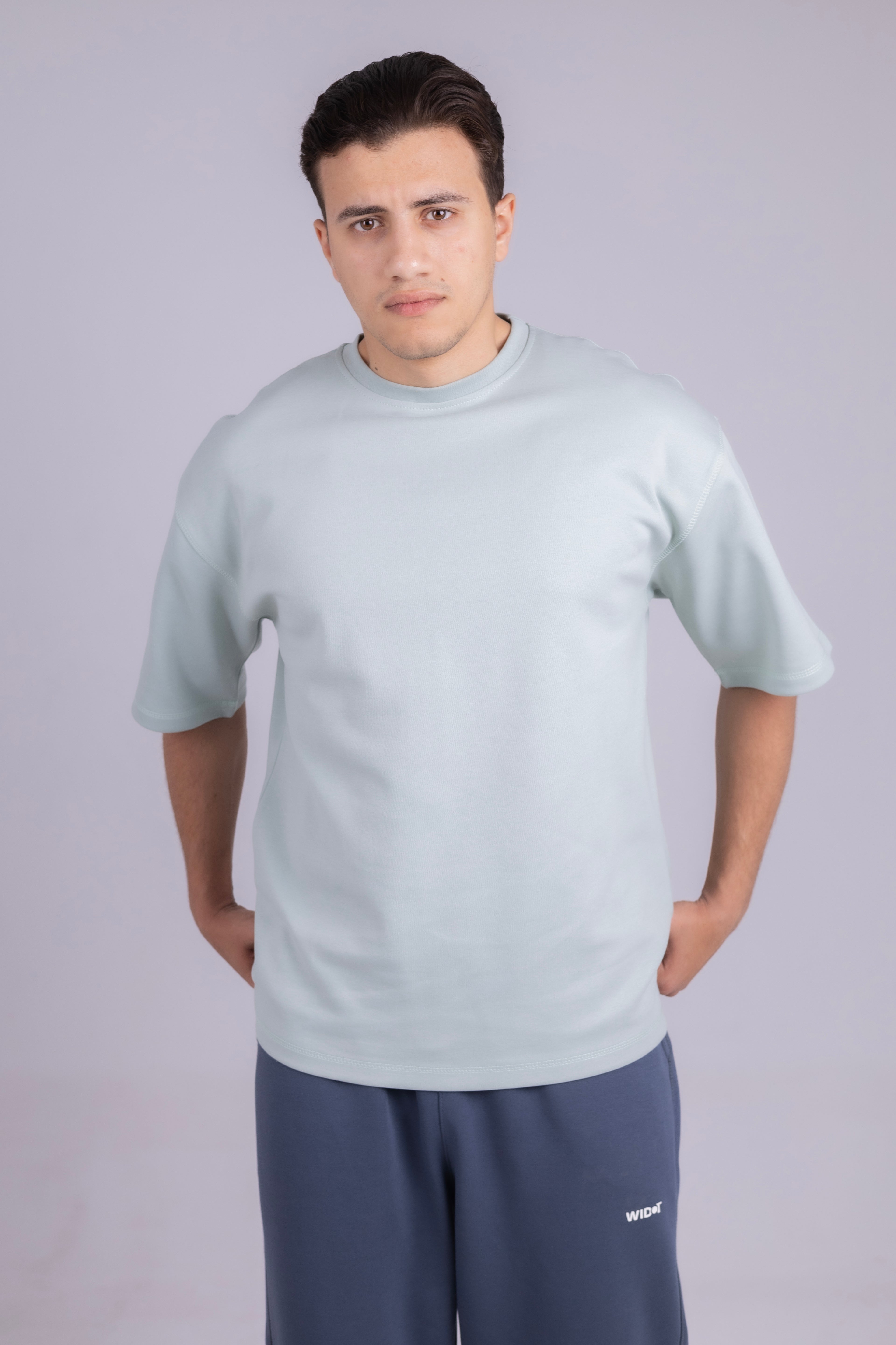 Mint-green tee