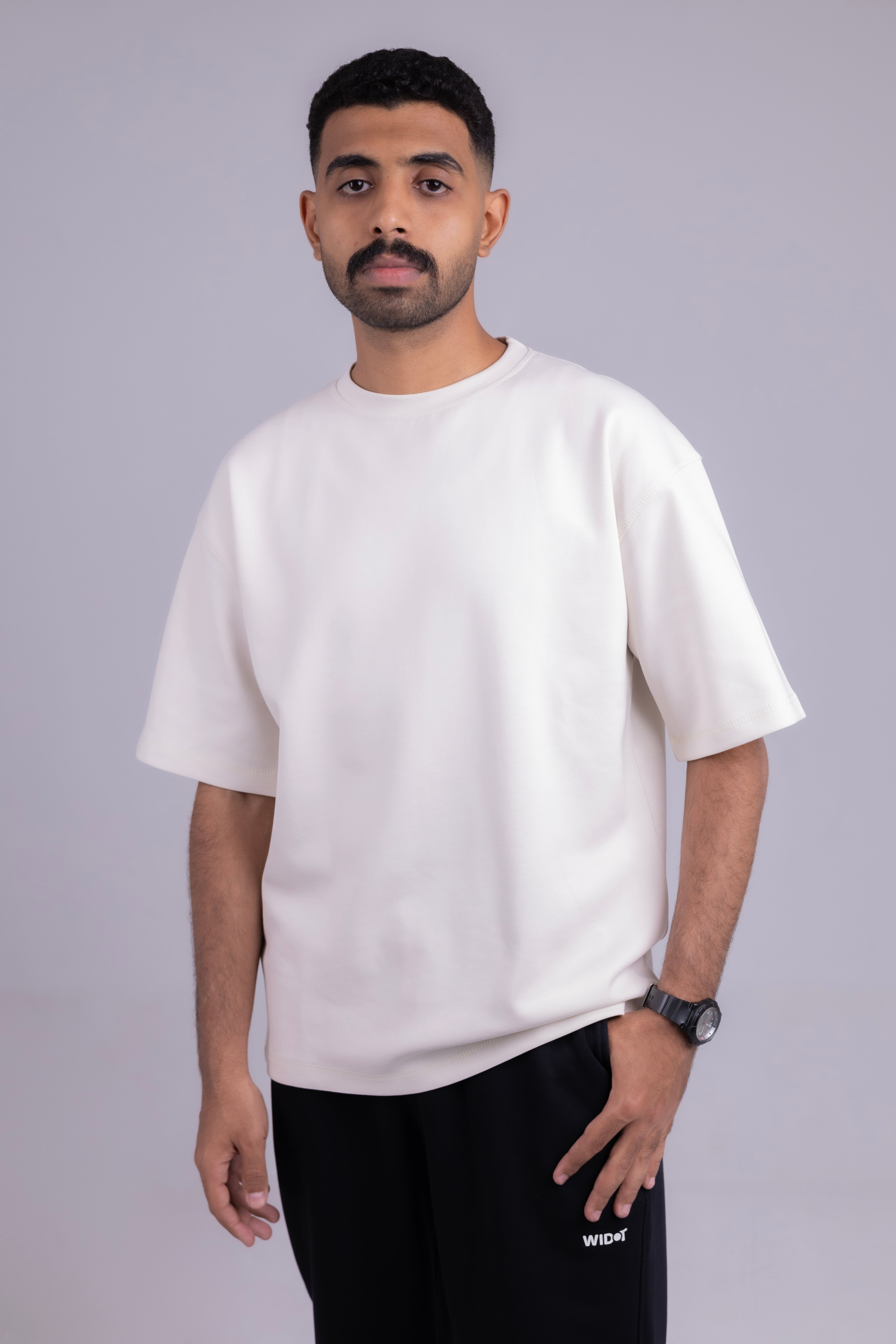 Light cream tee