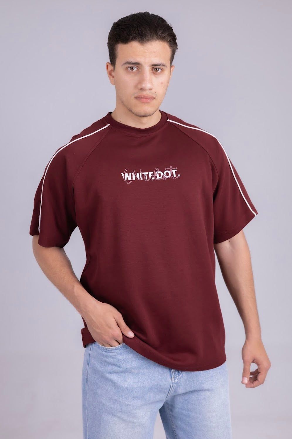Burgundy Tee