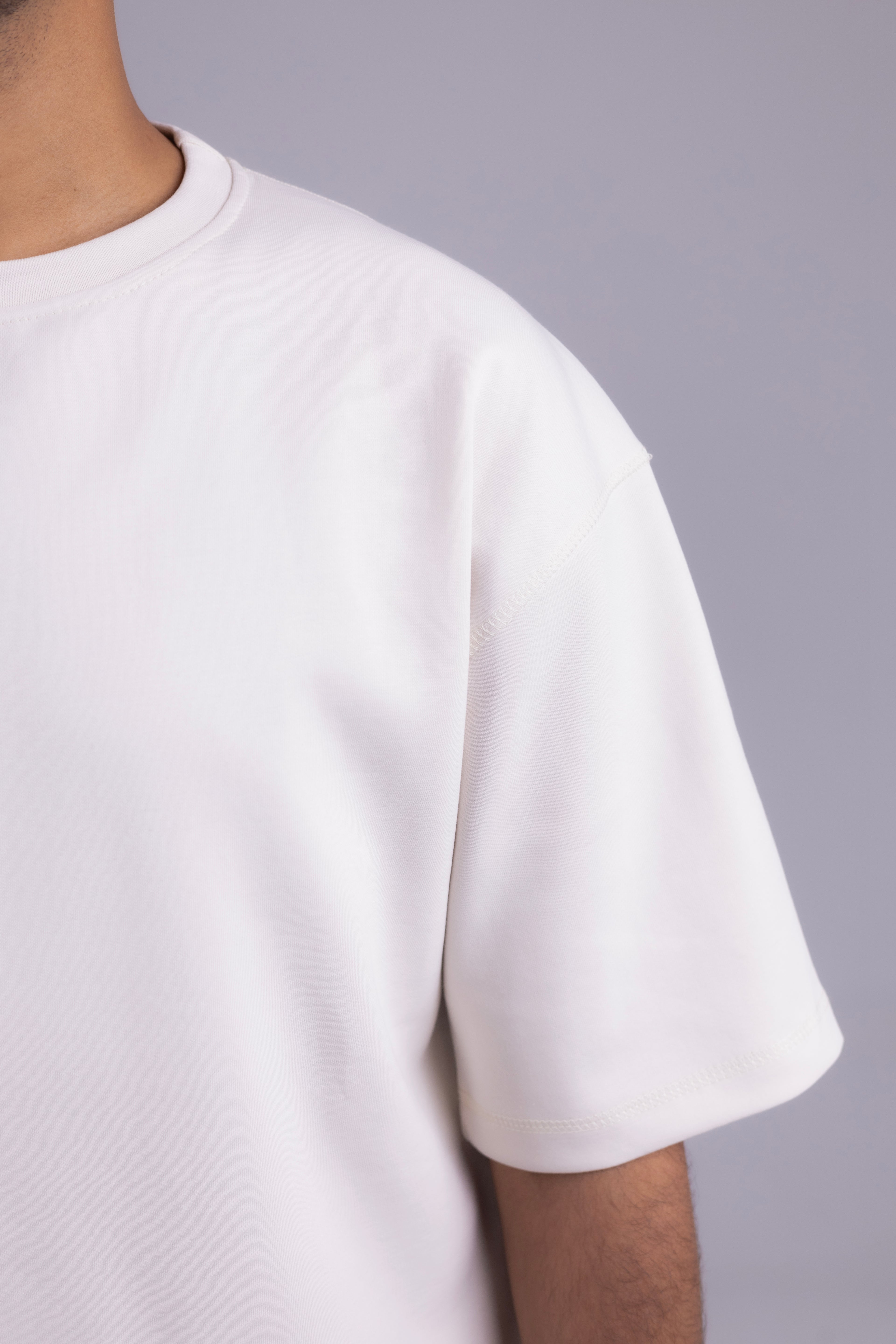 Light cream tee