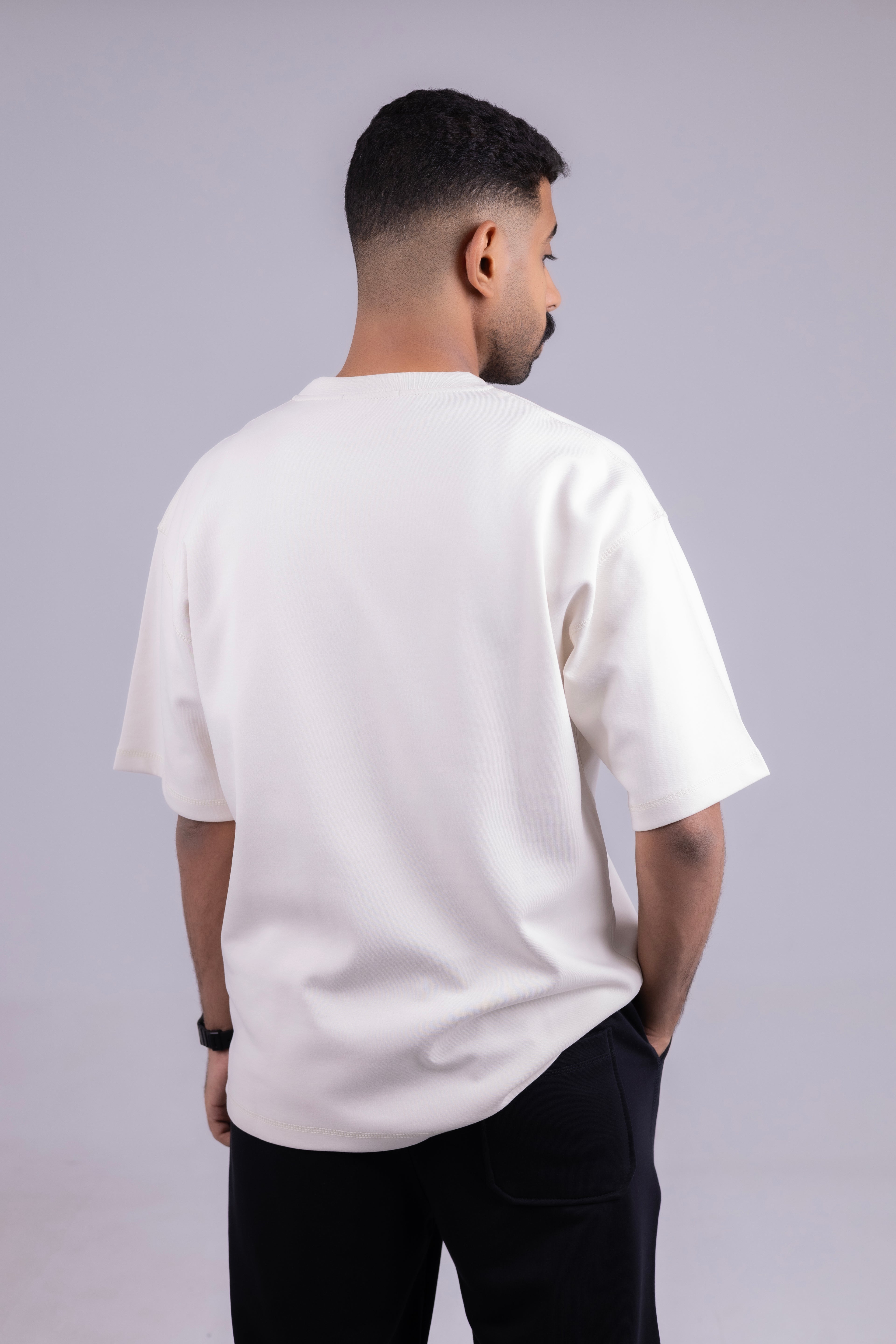Light cream tee