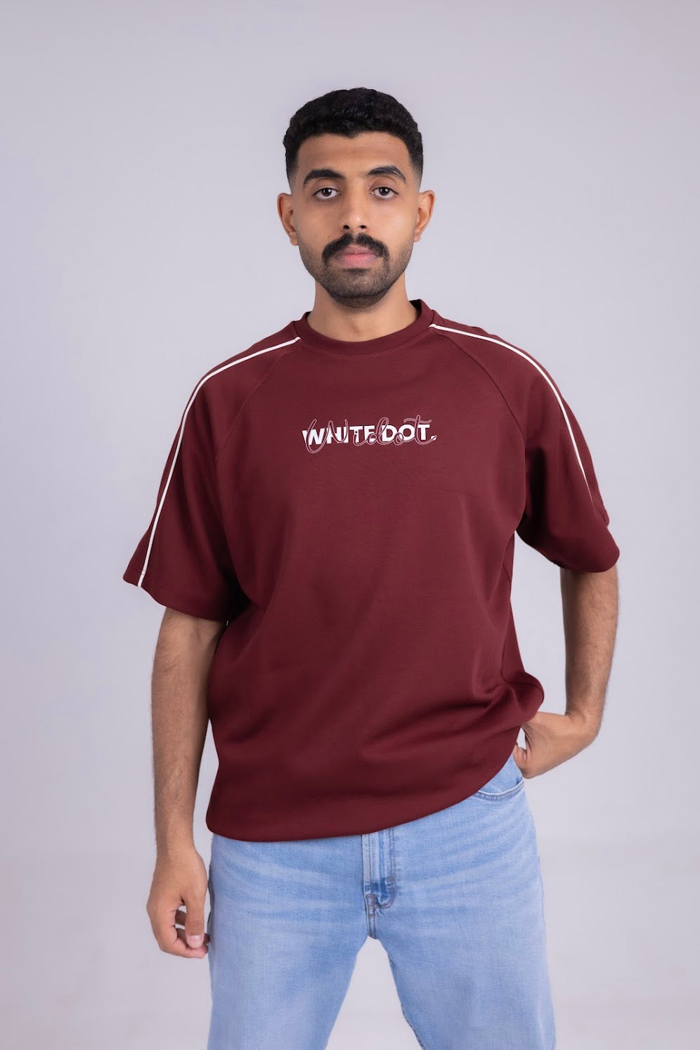 Burgundy Tee